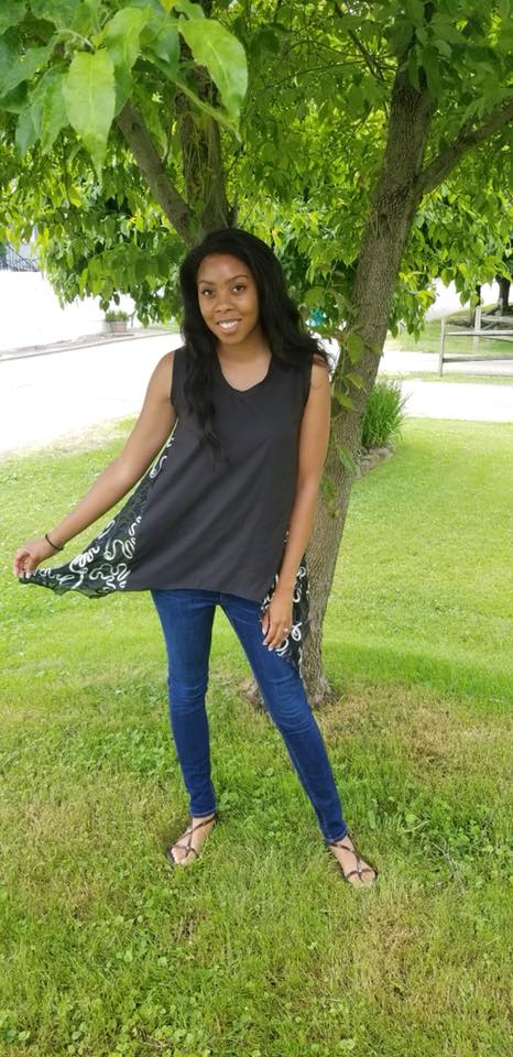 Women's Shark Bite Top Pattern - Ellie and Mac, Digital (PDF) Sewing Patterns | USA, Canada, UK, Australia