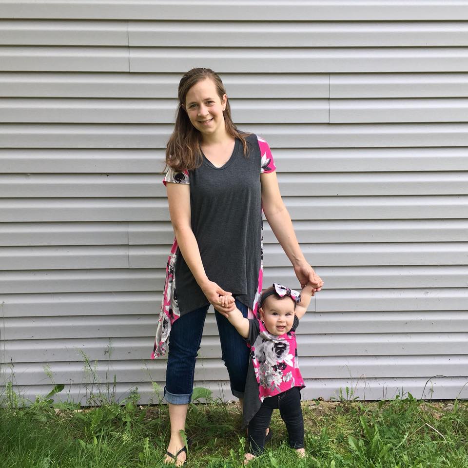 Women's Shark Bite Top Pattern - Ellie and Mac, Digital (PDF) Sewing Patterns | USA, Canada, UK, Australia