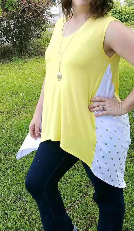 Women's Shark Bite Top Pattern - Ellie and Mac, Digital (PDF) Sewing Patterns | USA, Canada, UK, Australia