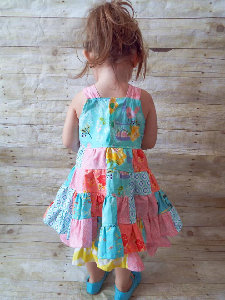 Girl's Sierra Dress Pattern - Ellie and Mac, Digital (PDF) Sewing Patterns | USA, Canada, UK, Australia