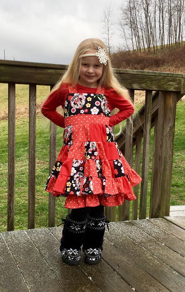 Girl's Sierra Dress Pattern - Ellie and Mac, Digital (PDF) Sewing Patterns | USA, Canada, UK, Australia