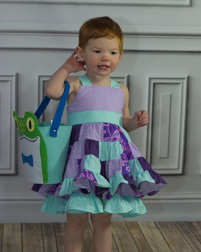 Girl's Sierra Dress Pattern - Ellie and Mac, Digital (PDF) Sewing Patterns | USA, Canada, UK, Australia