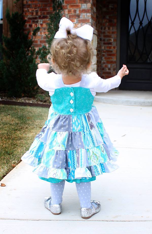 Girl's Sierra Dress Pattern - Ellie and Mac, Digital (PDF) Sewing Patterns | USA, Canada, UK, Australia