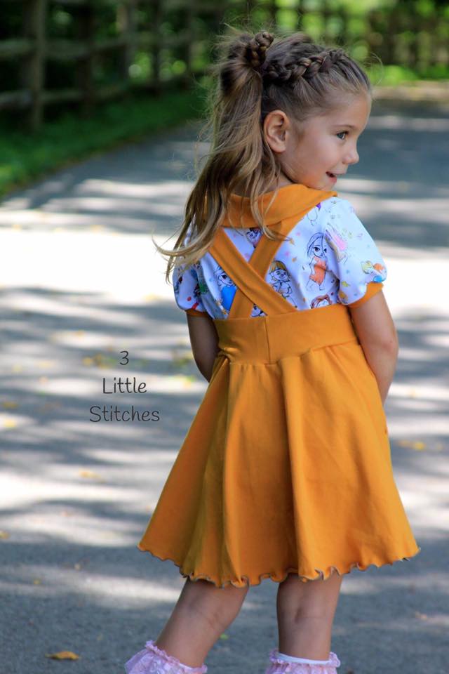 Sitting Pretty Collar Top Pattern - Ellie and Mac, Digital (PDF) Sewing Patterns | USA, Canada, UK, Australia