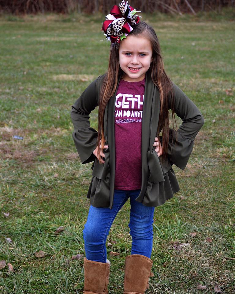 Girl's So Lovely Ruffle Cardigan Pattern - Ellie and Mac, Digital (PDF) Sewing Patterns | USA, Canada, UK, Australia