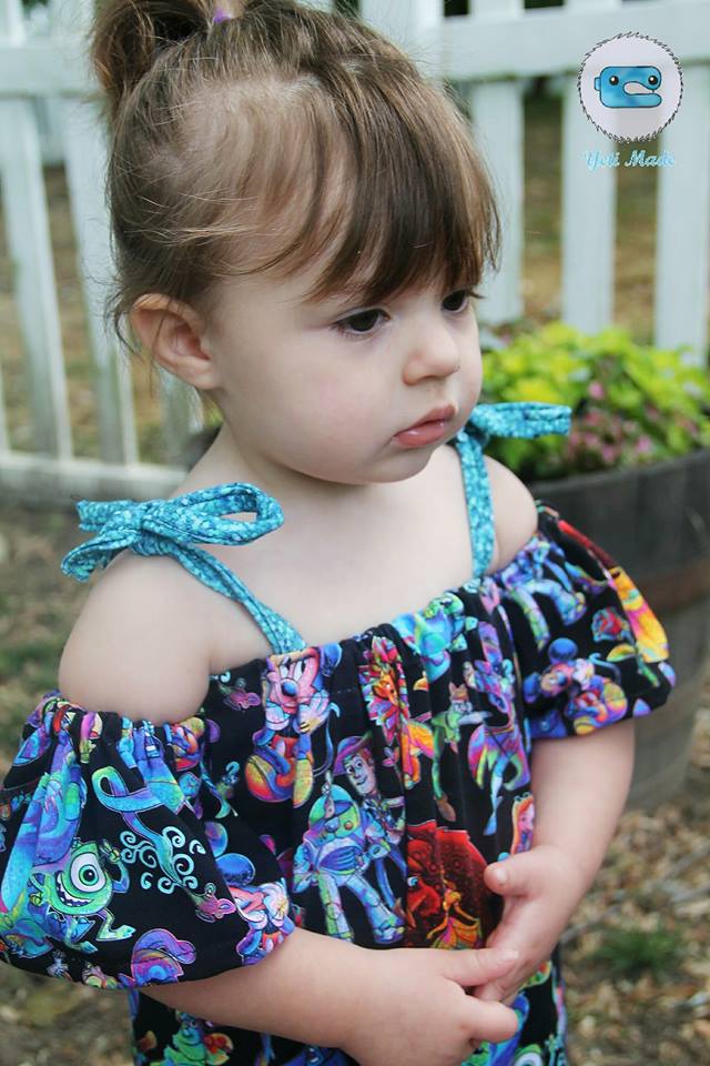 Girl's Summer Love Top & Dress Pattern - Ellie and Mac, Digital (PDF) Sewing Patterns | USA, Canada, UK, Australia