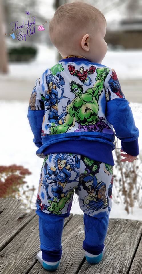 Boy's Sunday Morning Sweats Pattern - Ellie and Mac, Digital (PDF) Sewing Patterns | USA, Canada, UK, Australia