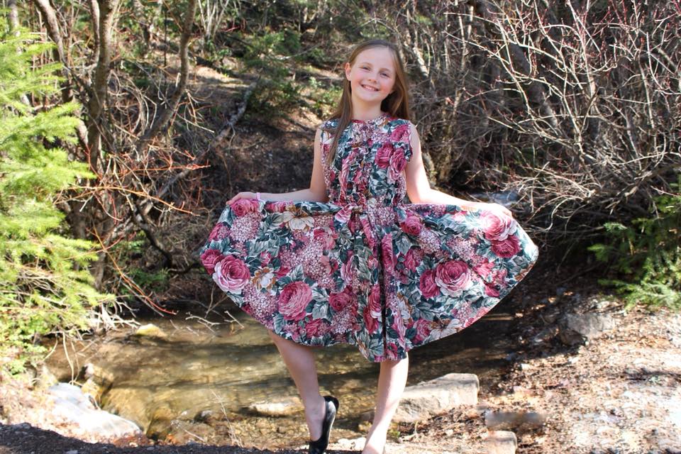 Girl's Sunkissed Dress Pattern - Ellie and Mac, Digital (PDF) Sewing Patterns | USA, Canada, UK, Australia