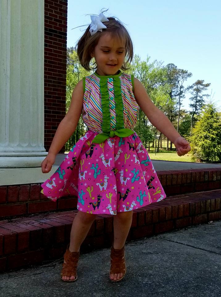 Girl's Sunkissed Dress Pattern - Ellie and Mac, Digital (PDF) Sewing Patterns | USA, Canada, UK, Australia