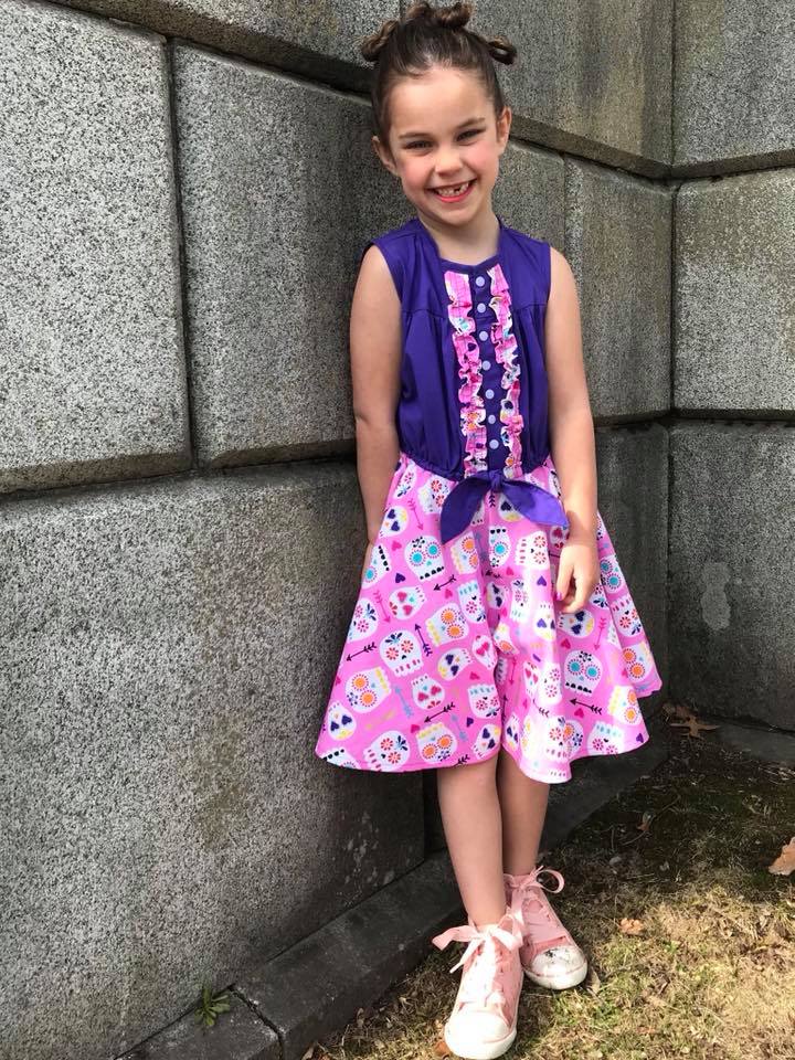 Girl's Sunkissed Dress Pattern - Ellie and Mac, Digital (PDF) Sewing Patterns | USA, Canada, UK, Australia