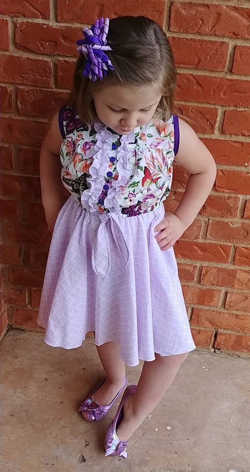 Girl's Sunkissed Dress Pattern - Ellie and Mac, Digital (PDF) Sewing Patterns | USA, Canada, UK, Australia