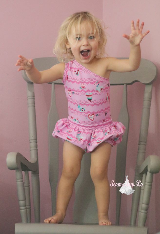 Girl's Sunshine Romper Pattern - Ellie and Mac, Digital (PDF) Sewing Patterns | USA, Canada, UK, Australia