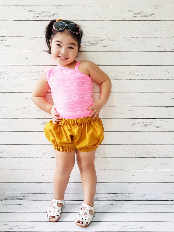 Girl's Sunshine Romper Pattern - Ellie and Mac, Digital (PDF) Sewing Patterns | USA, Canada, UK, Australia