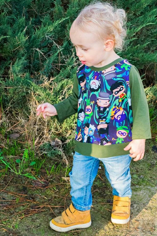 Super Hero Cape Tee Pattern - Ellie and Mac, Digital (PDF) Sewing Patterns | USA, Canada, UK, Australia