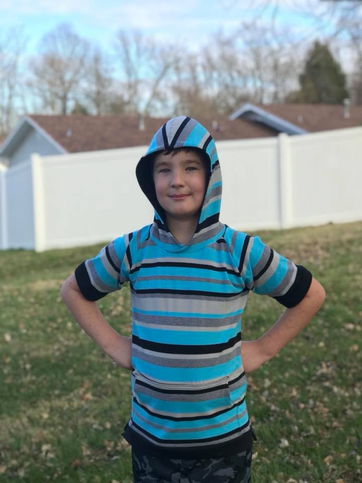 Boy's Swag Hoodie Pattern - Ellie and Mac, Digital (PDF) Sewing Patterns | USA, Canada, UK, Australia