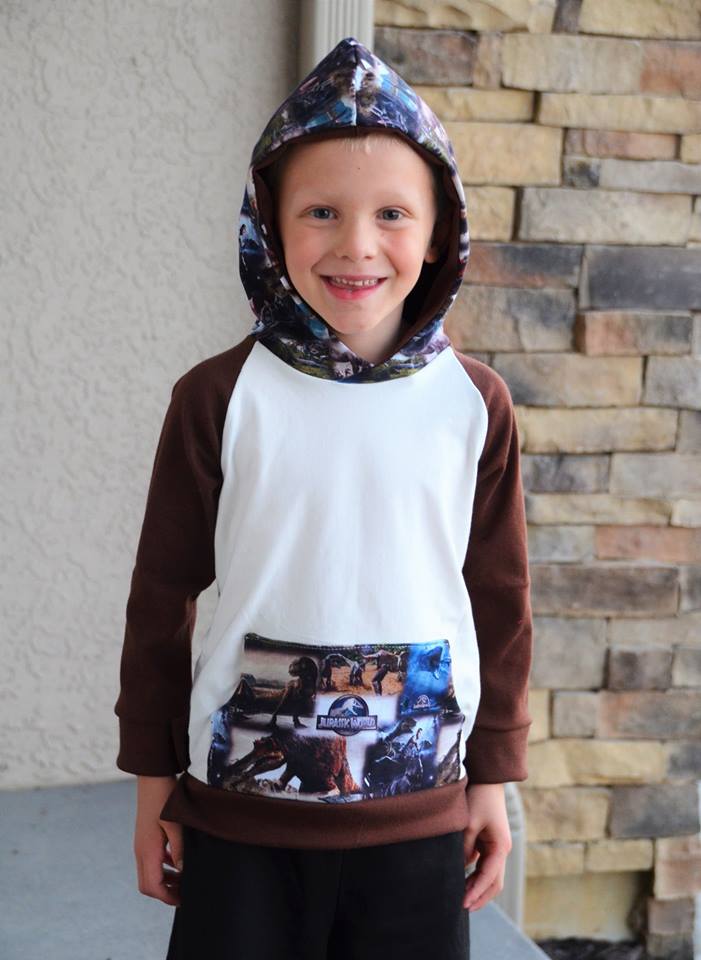 Boy's Swag Hoodie Pattern - Ellie and Mac, Digital (PDF) Sewing Patterns | USA, Canada, UK, Australia