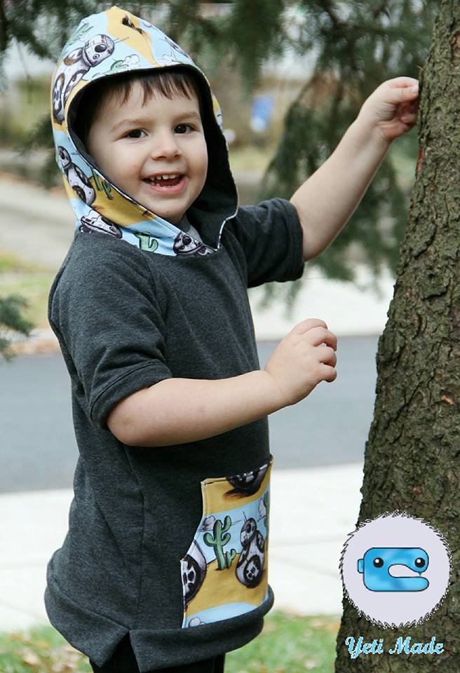 Boy's Swag Hoodie Pattern - Ellie and Mac, Digital (PDF) Sewing Patterns | USA, Canada, UK, Australia