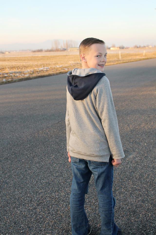 Boy's Swag Hoodie Pattern - Ellie and Mac, Digital (PDF) Sewing Patterns | USA, Canada, UK, Australia