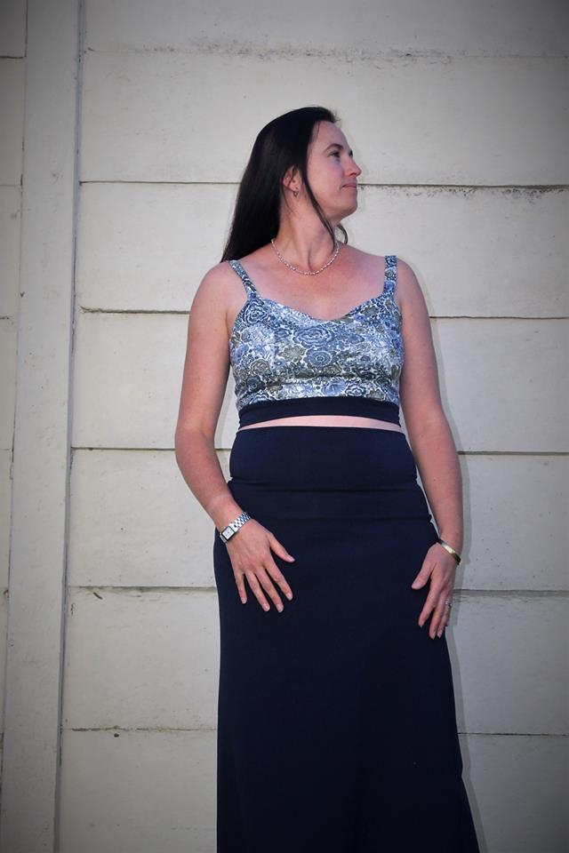 Teen & Women's Sweetheart Crop Top Pattern - Ellie and Mac, Digital (PDF) Sewing Patterns | USA, Canada, UK, Australia