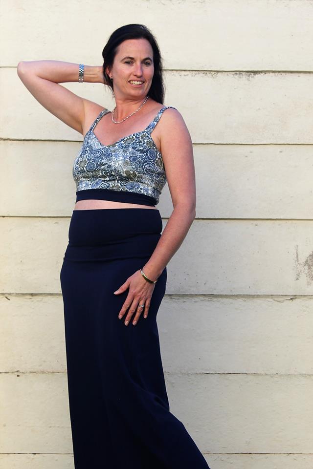 Teen & Women's Sweetheart Crop Top Pattern - Ellie and Mac, Digital (PDF) Sewing Patterns | USA, Canada, UK, Australia