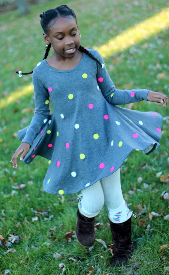 Girl's Sweetie Tunic & Dress Pattern - Ellie and Mac, Digital (PDF) Sewing Patterns | USA, Canada, UK, Australia