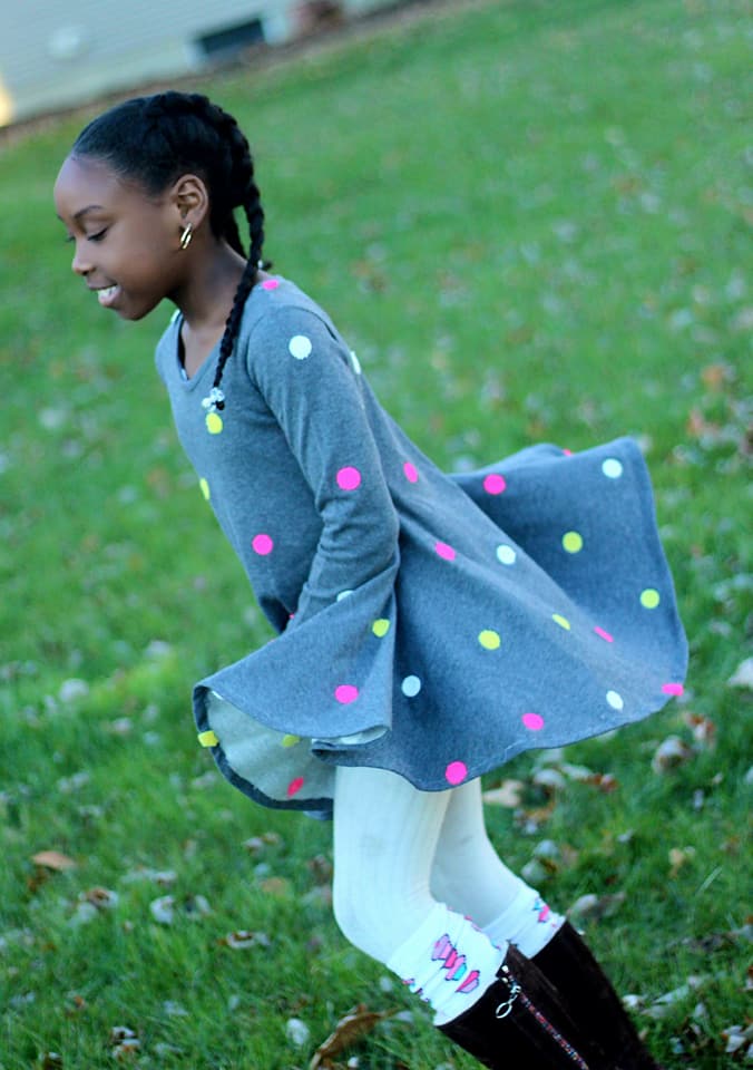 Girl's Sweetie Tunic & Dress Pattern - Ellie and Mac, Digital (PDF) Sewing Patterns | USA, Canada, UK, Australia