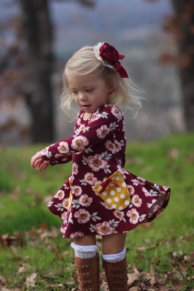 Girl's Sweetie Tunic & Dress Pattern - Ellie and Mac, Digital (PDF) Sewing Patterns | USA, Canada, UK, Australia