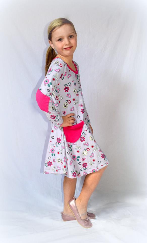 Girl's Sweetie Tunic & Dress Pattern - Ellie and Mac, Digital (PDF) Sewing Patterns | USA, Canada, UK, Australia