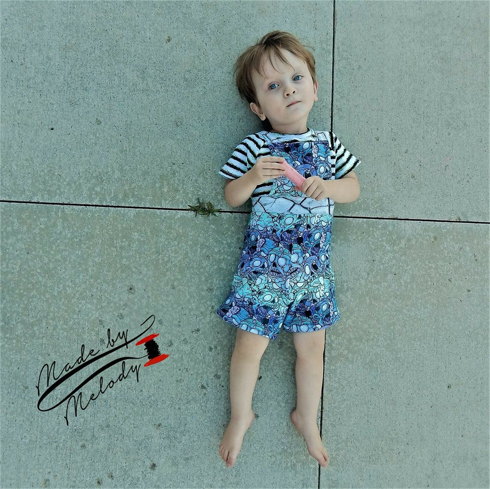 Teacher's Pet Romper & Dress Pattern - Ellie and Mac, Digital (PDF) Sewing Patterns | USA, Canada, UK, Australia