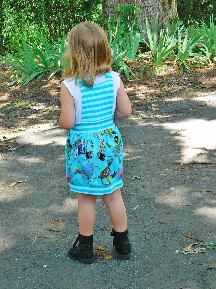 Teacher's Pet Romper & Dress Pattern - Ellie and Mac, Digital (PDF) Sewing Patterns | USA, Canada, UK, Australia