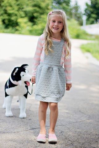 Teacher's Pet Romper & Dress Pattern - Ellie and Mac, Digital (PDF) Sewing Patterns | USA, Canada, UK, Australia