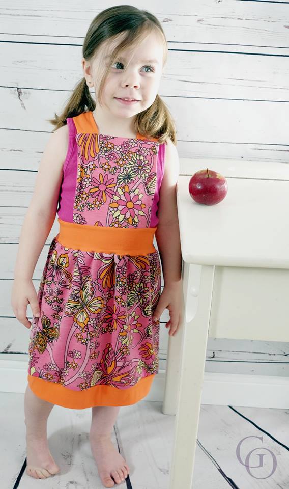 Teacher's Pet Romper & Dress Pattern - Ellie and Mac, Digital (PDF) Sewing Patterns | USA, Canada, UK, Australia