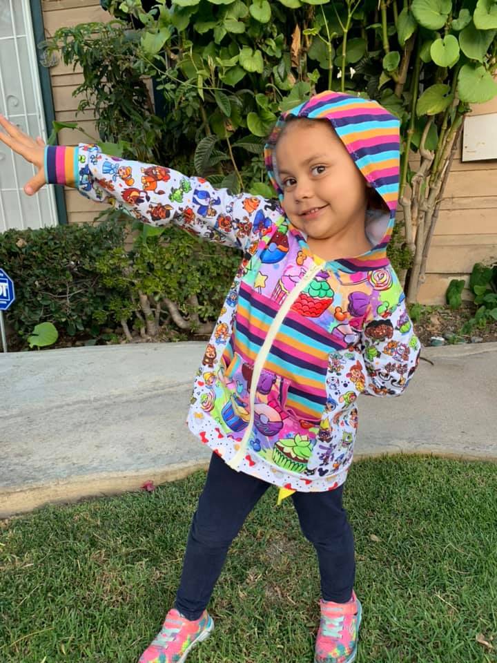 Kids Transformer Jacket Bag Sewing Pattern