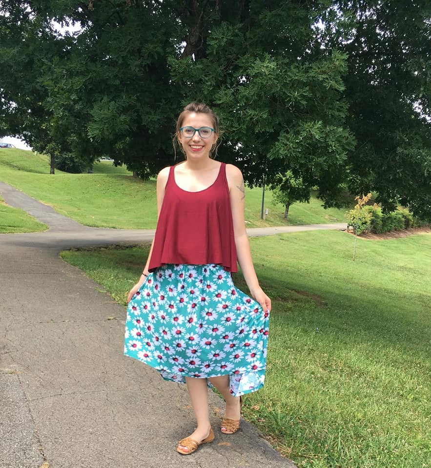 Women's Trendsetter Skirt Pattern Wacky - Ellie and Mac, Digital (PDF) Sewing Patterns | USA, Canada, UK, Australia