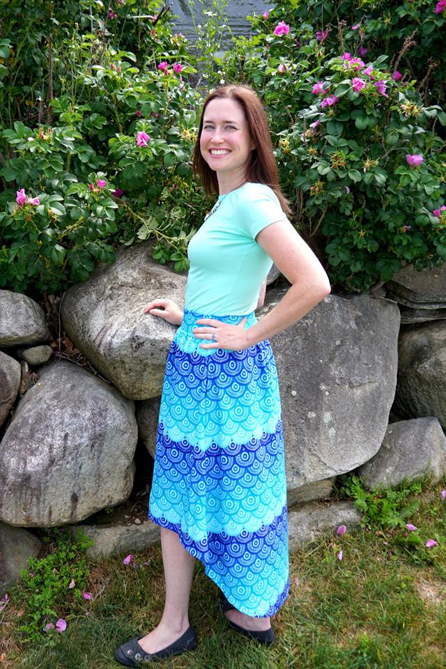 Women's Trendsetter Skirt Pattern Wacky - Ellie and Mac, Digital (PDF) Sewing Patterns | USA, Canada, UK, Australia