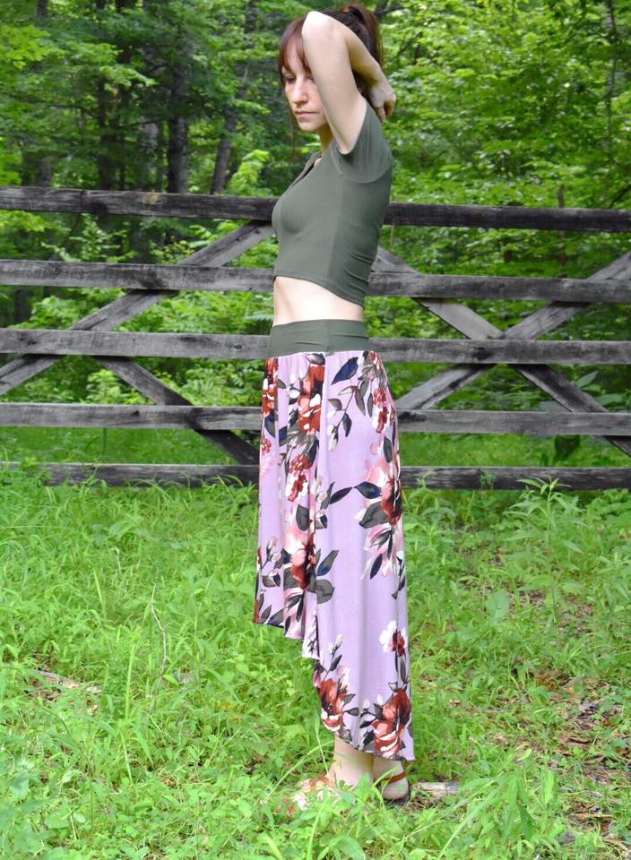 Women's Trendsetter Skirt Pattern Wacky - Ellie and Mac, Digital (PDF) Sewing Patterns | USA, Canada, UK, Australia