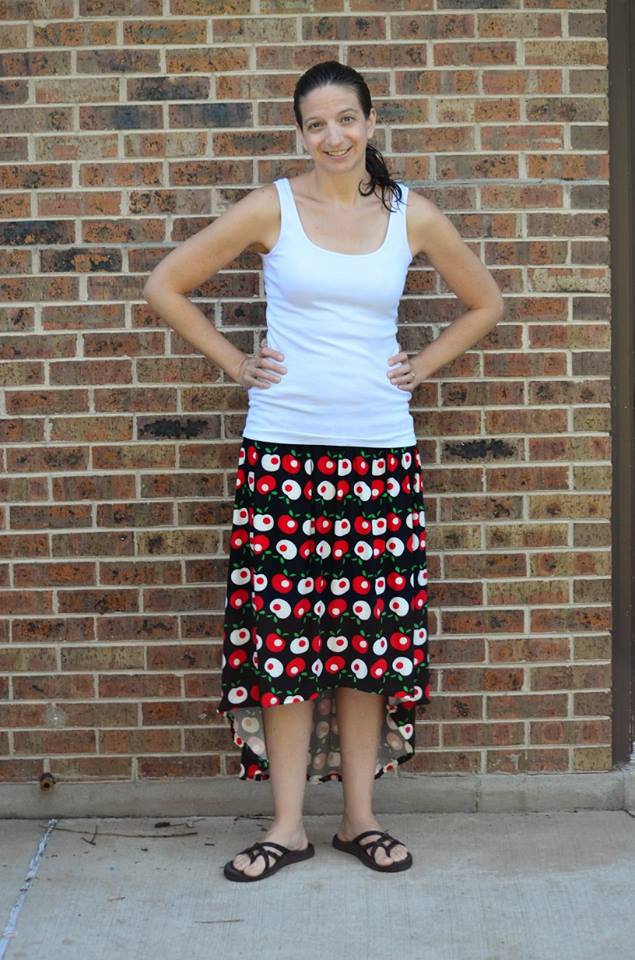 Women's Trendsetter Skirt Pattern Wacky - Ellie and Mac, Digital (PDF) Sewing Patterns | USA, Canada, UK, Australia