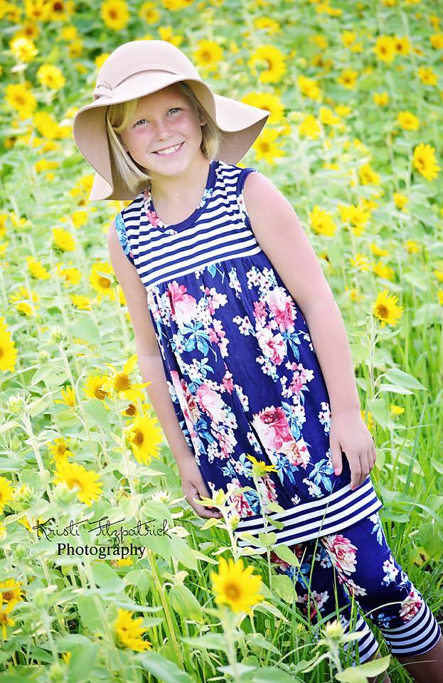 Girl's Tulip Tunic Pattern - Ellie and Mac, Digital (PDF) Sewing Patterns | USA, Canada, UK, Australia