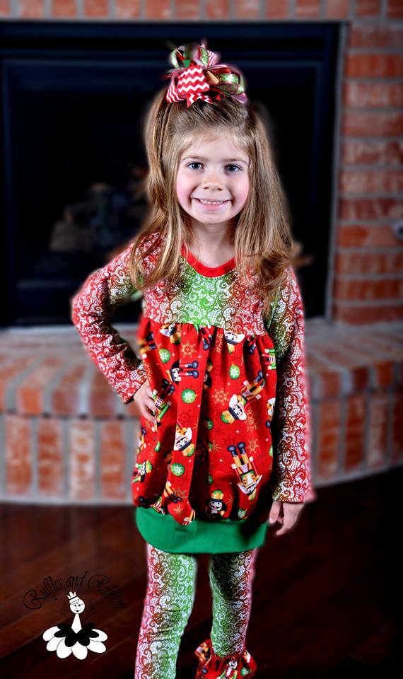 Girl's Tulip Tunic Pattern - Ellie and Mac, Digital (PDF) Sewing Patterns | USA, Canada, UK, Australia