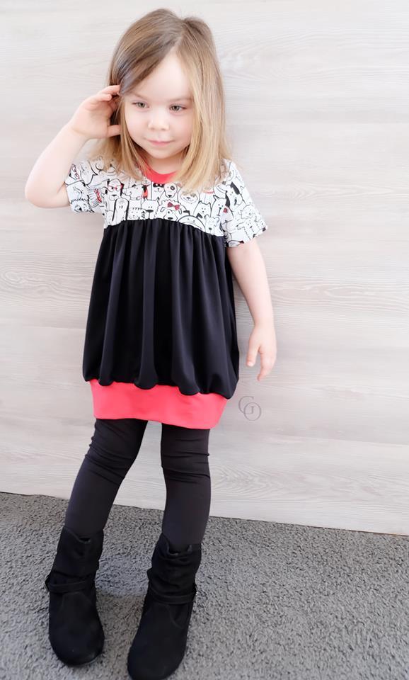 Girl's Tulip Tunic Pattern - Ellie and Mac, Digital (PDF) Sewing Patterns | USA, Canada, UK, Australia