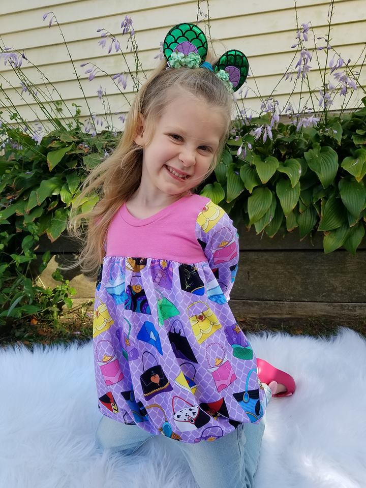 Girl's Tulip Tunic Pattern - Ellie and Mac, Digital (PDF) Sewing Patterns | USA, Canada, UK, Australia