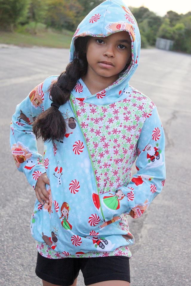 Kids Undercover Hoodie Sewing Pattern - Clearance Sale