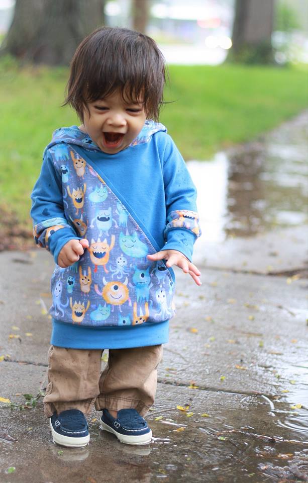 Kids Undercover Hoodie Sewing Pattern - Clearance Sale