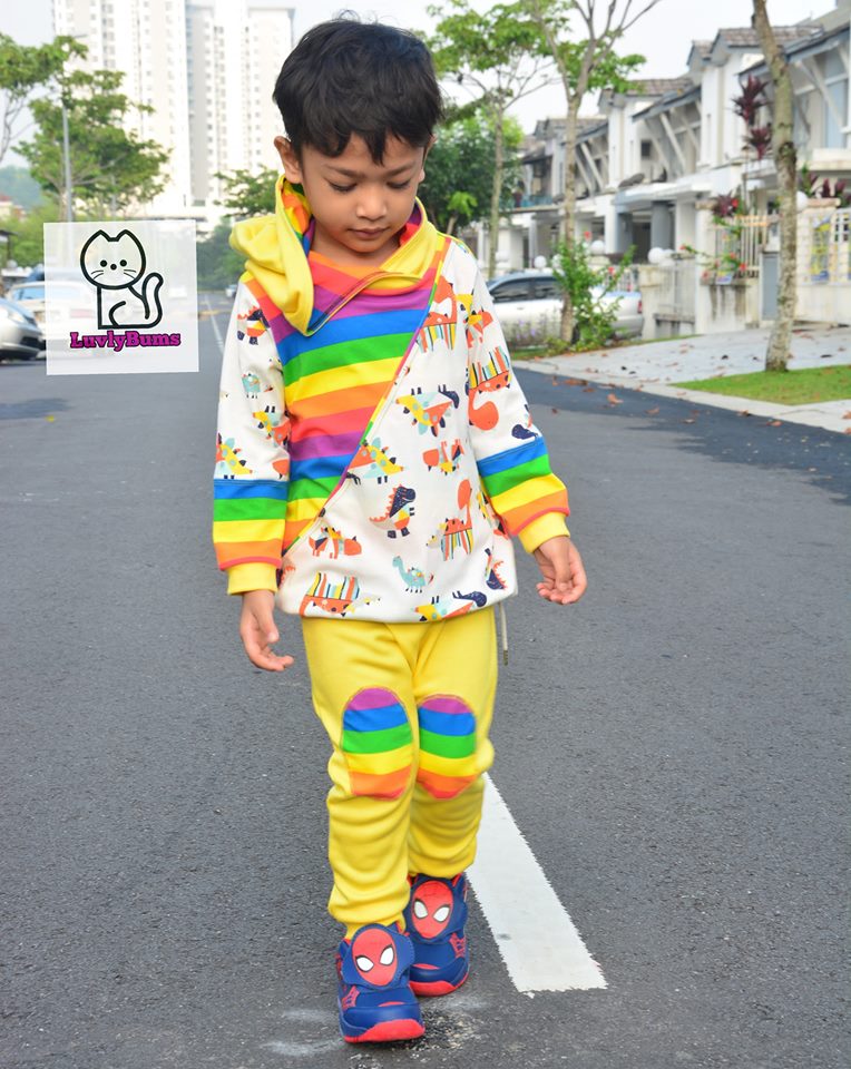 Kids Undercover Hoodie Sewing Pattern - Clearance Sale