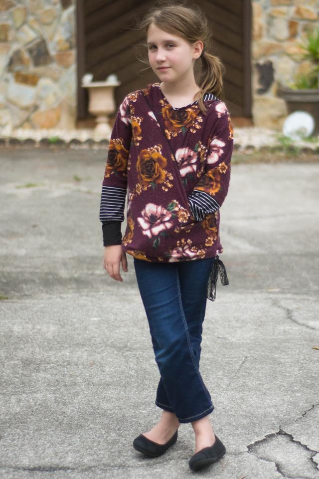 Kids Undercover Hoodie Sewing Pattern - Clearance Sale