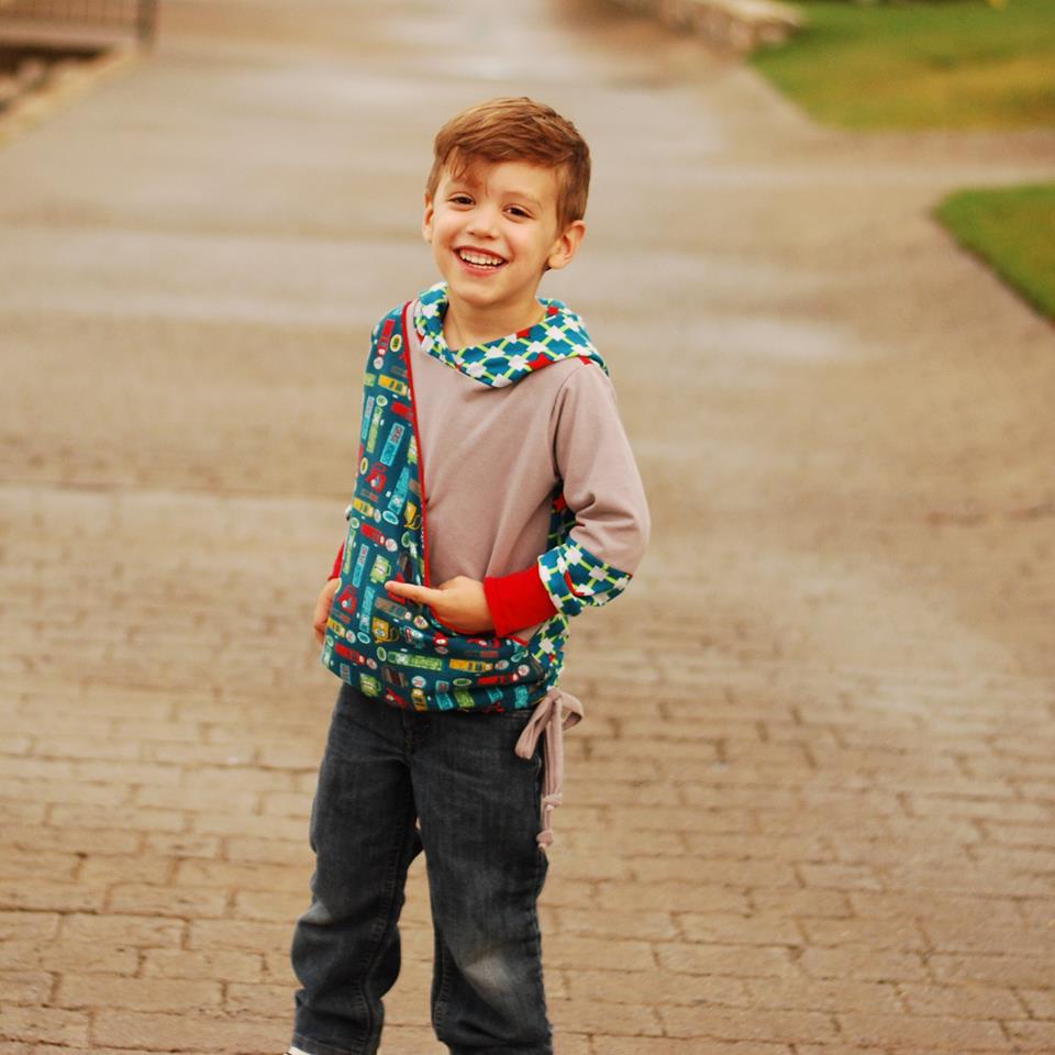 Kids Undercover Hoodie Sewing Pattern - Clearance Sale