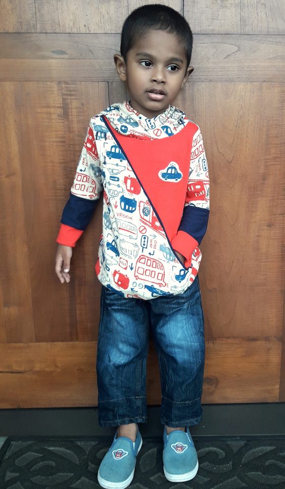 Kids Undercover Hoodie Sewing Pattern - Clearance Sale