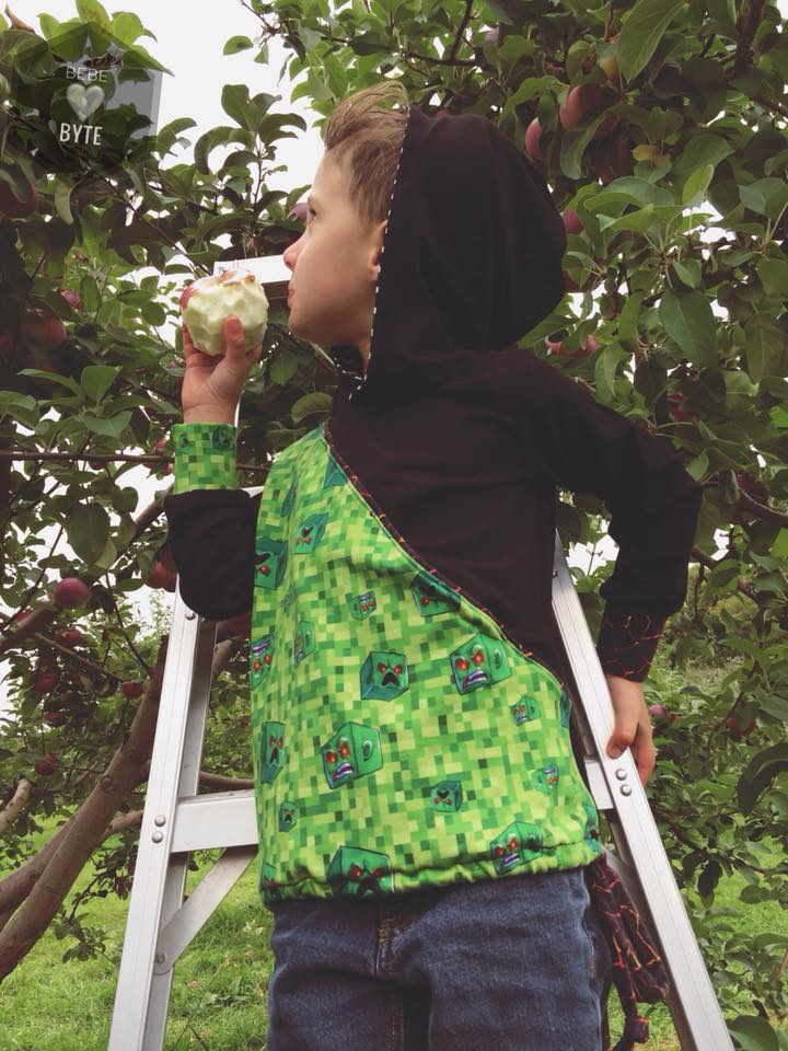 Kids Undercover Hoodie Sewing Pattern - Clearance Sale