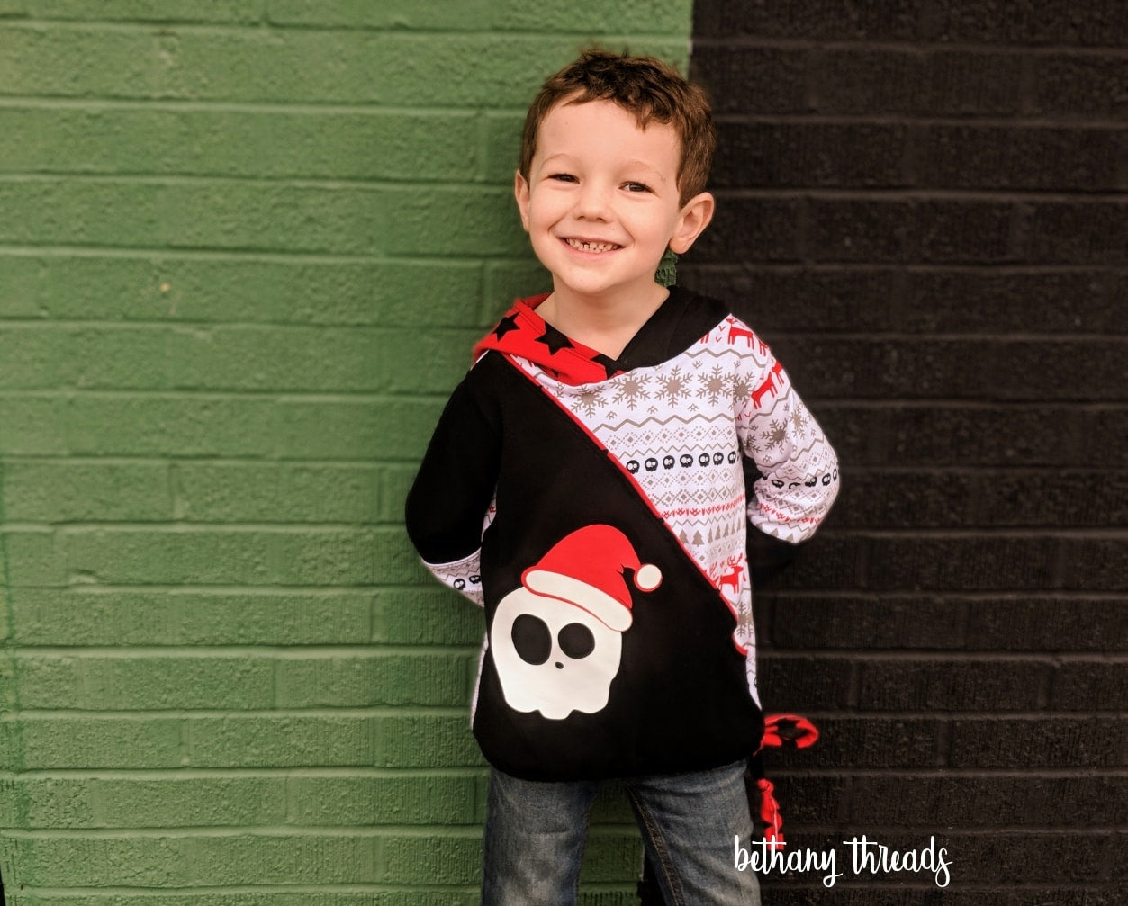 Kids Undercover Hoodie Sewing Pattern - Clearance Sale