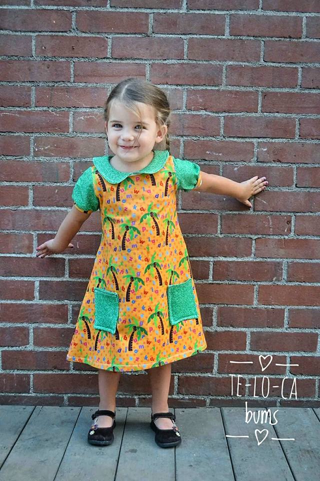 Valedictorian Dress Pattern Wacky - Ellie and Mac, Digital (PDF) Sewing Patterns | USA, Canada, UK, Australia